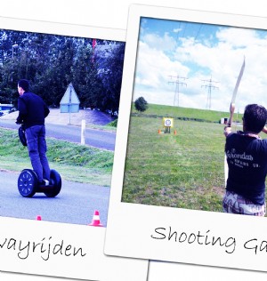 Segway rijden & shooting games